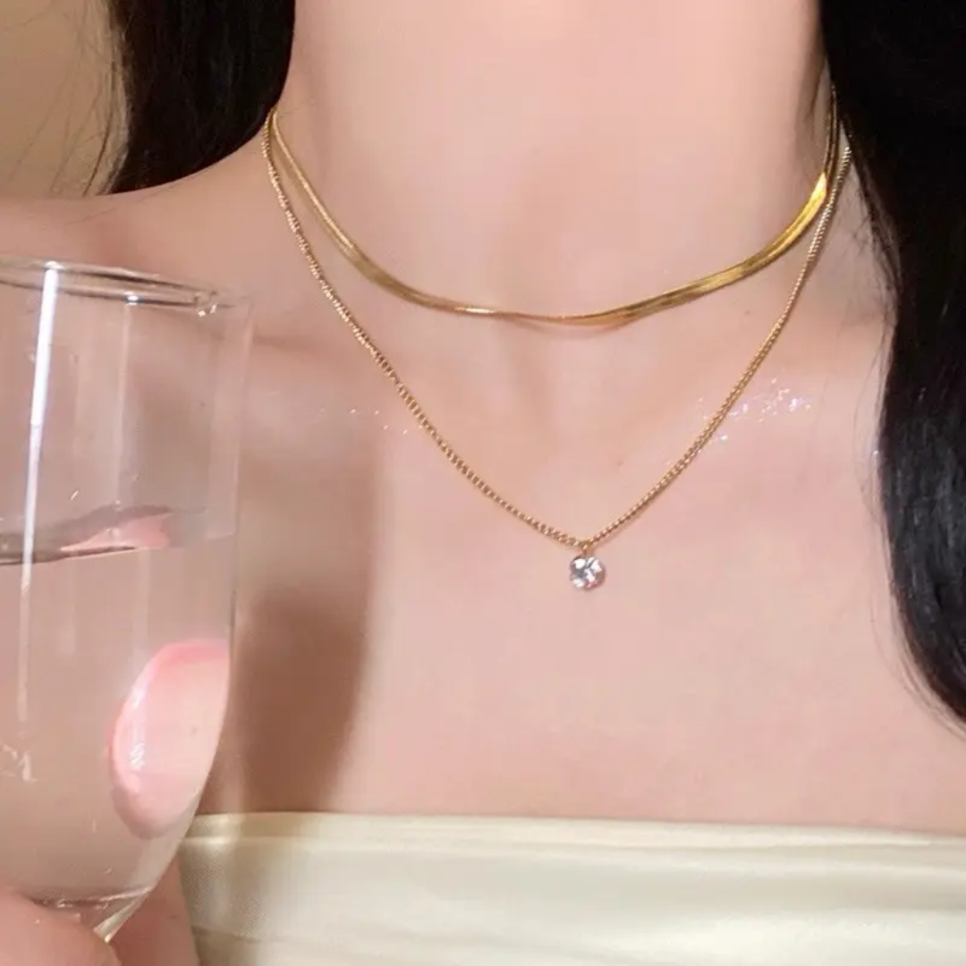 The Everyday Luxe Snake Chain Duo