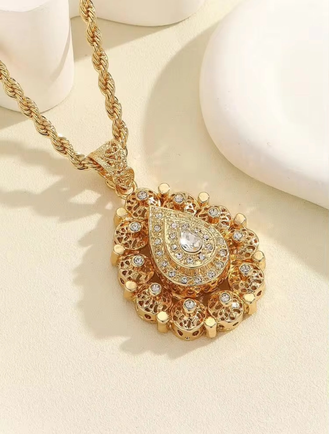 Algerian Teardrop Pendant 1 Pcs